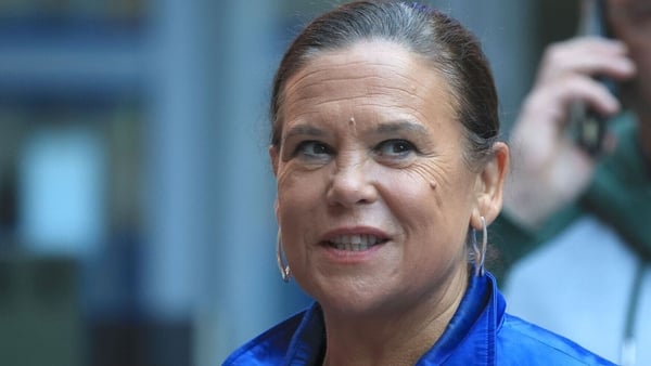 Mary Lou McDonald photographed at an event in September 2025