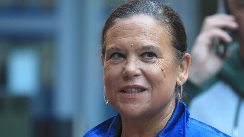 Mary Lou McDonald photographed at an event in September 2025