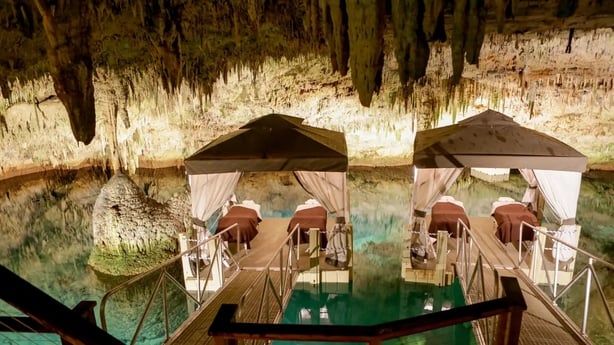 Cabanas in Prospero's Cave 