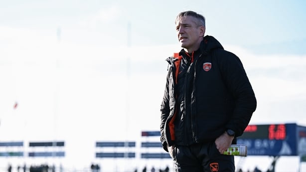15 February 2026; Armagh manager Kieran McGeeney during the Allianz Football League Division 1 match between Roscommon and Armagh at King & Moffatt Dr Hyde Park in Roscommon. Photo by Seb Daly/Sportsfile