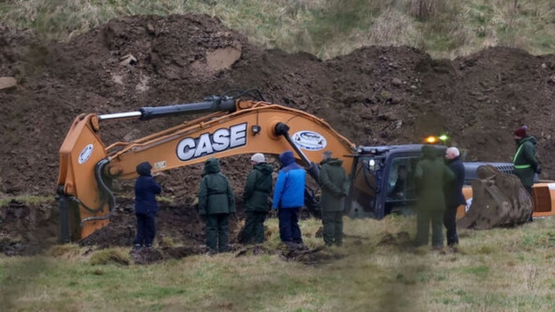 Gardai commence a search for the remains of JoJo Dullard and Deirdre Jacob