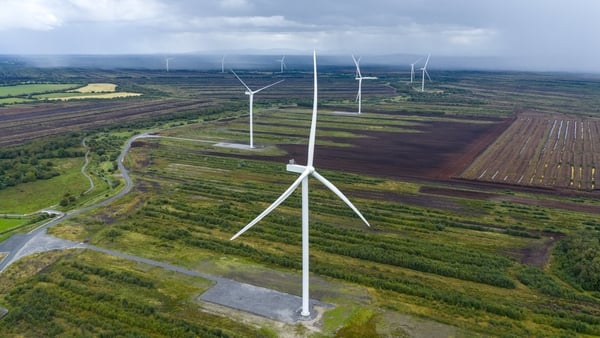 Statkraft's wind farm at Cushaling in Co Offaly