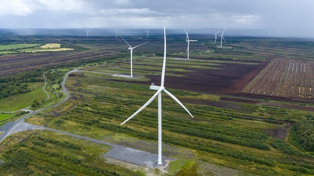 Statkraft's wind farm at Cushaling in Co Offaly