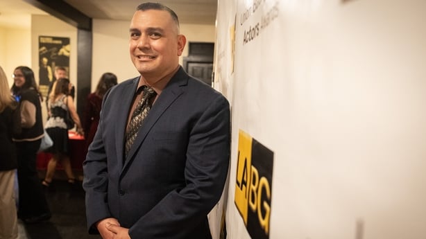 Vincent Amaya, co-chair of the Los Angeles Union Background Actors Awards on Sunday, 16 February, 2025 in Los Angeles