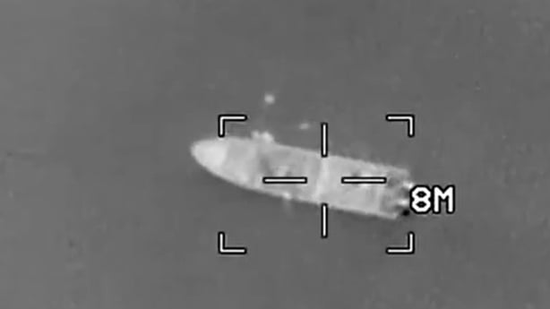 Video released by U.S. Southern Command on social media showed strikes on boats it said were being operated by 'Designated Terrorist Organizations'