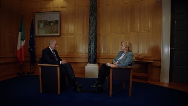 An Taoiseach ag caint leis an gclár 7Lá