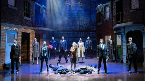 Rebecca Storm company in Blood Brothers 
