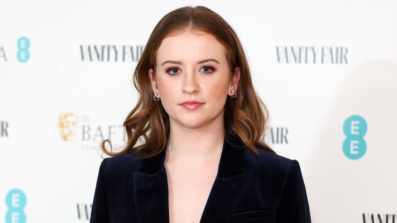 Máiréad Tyers attends the EE British Academy Film Awards 2023 Vanity Fair Rising Star BAFTAs pre-party at JOIA on 2 February, 2023 in London
