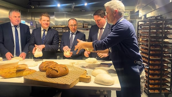 Minister Peter Burke and others launch flour mill initiative - RTE