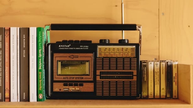 The cabin has games, a radio and a camera