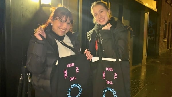 Fans at Harry Styles listening party, RTÉ