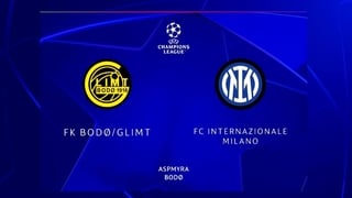 Champions League Highlights: Bodo/Glimt 3-1 Inter Milan