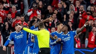 RTÉ panel reviews Vinicius Jnr incident at Benfica