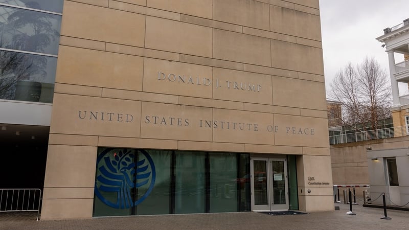The US Institute of Peace (USIP) in Washington, DC, US, on Friday, Dec. 5, 2025