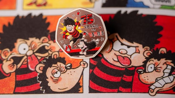 Dennis the Menace commemorative coin