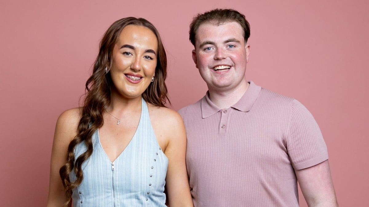 Fayth & James from First Dates Ireland's gender reveal