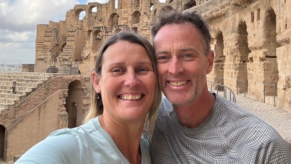 Photo of British couple Lindsay and Craig Foreman, of East Sussex, who have been detained in Iran