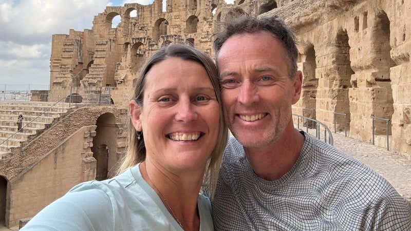 Photo of British couple Lindsay and Craig Foreman, of East Sussex, who have been detained in Iran