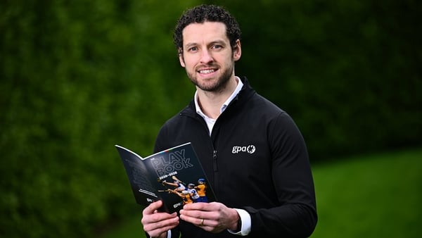GPA chief executive Tom Parsons stands for a portrait at the launch of the Gaelic Players Association Playbook 2026-2028, at the Clayton Hotel in Dublin
