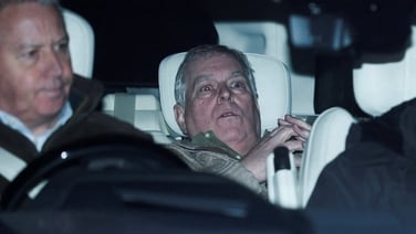 Andrew Mountbatten-Windsor leaves police custody