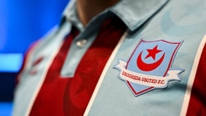 Joanna Byrne, Drogheda United & Stephen Bradley show image