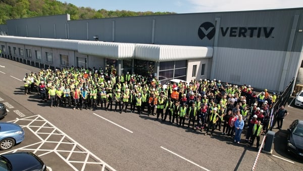 Manufacturing company, Vertiv has announced it will create 200 jobs in the north west