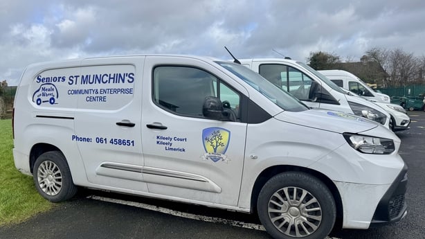 Meals on Wheels van, Limerick
