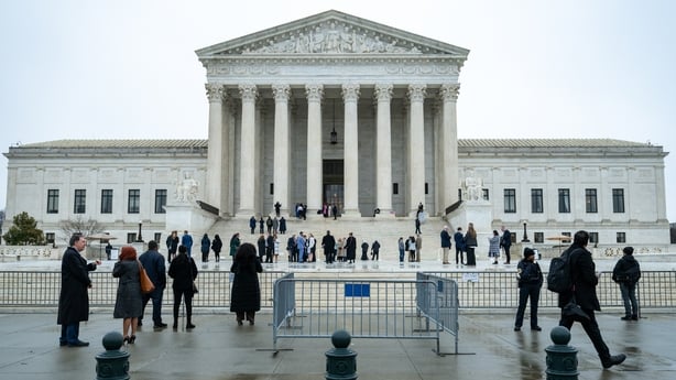 The US Supreme Court in Washington, DC