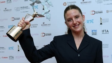 Louisa Harland said her IFTA Rising Star award 'means the world' to her