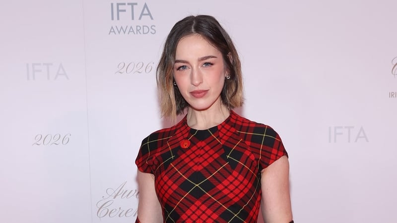 Danielle Galligan pictured at the IFTA Awards 2026 at the Dublin Royal Convention Centre.Picture: Brian McEvoyNo Repro fee