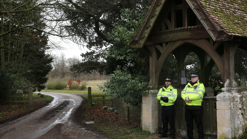 Police search Andrew properties