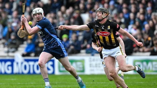 22 February 2026; Shane Bennett of Waterford is tackled by Darragh Corcoran of Kilkenny during the Allianz Hurling League Division 1A match between Kilkenny and Waterford at UPMC Nowlan Park in Kilkenny. Photo by Ray McManus/Sportsfile