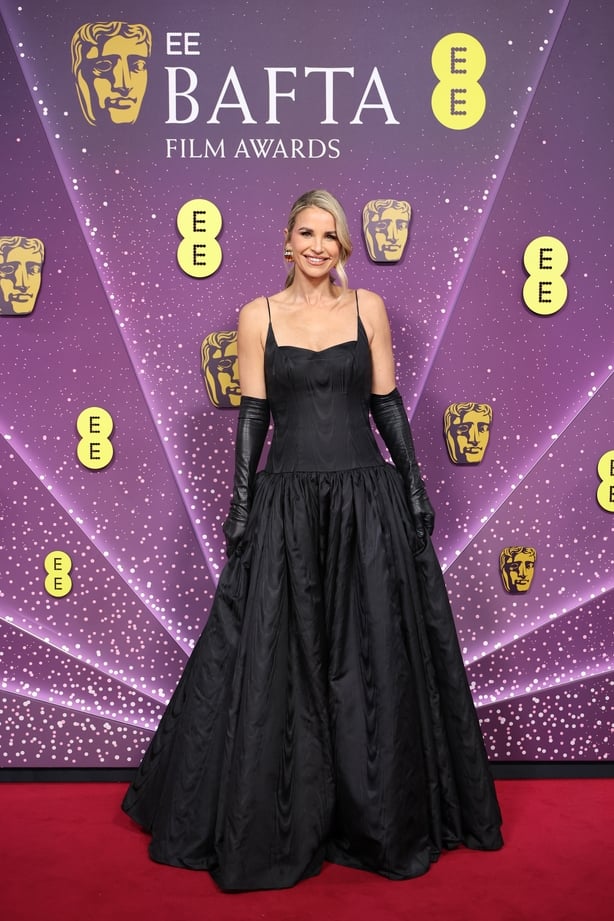 LONDON, ENGLAND - FEBRUARY 22: Vogue Williams attends the EE BAFTA Film Awards 2026 at The Royal Festival Hall on February 22, 2026 in London, England. (Photo by Aurore Marechal/BAFTA/Getty Images for BAFTA)