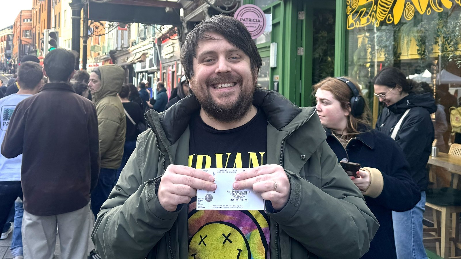 Foo Fighters fans rush to buy tickets for Dublin gig