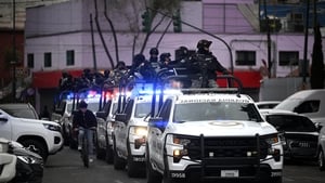 A wave of violence has broken out in Mexico after the country's  most wanted drug baron was killed show image