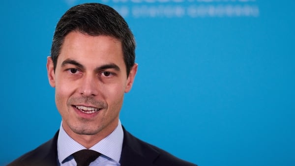 Leader of the Democrats 66 (D66) party Rob Jetten speaks to the press in the House of Representatives' formation area in The Hague on February 9, 2026. (Photo by Phil Nijhuis / ANP / AFP) / Netherlands OUT