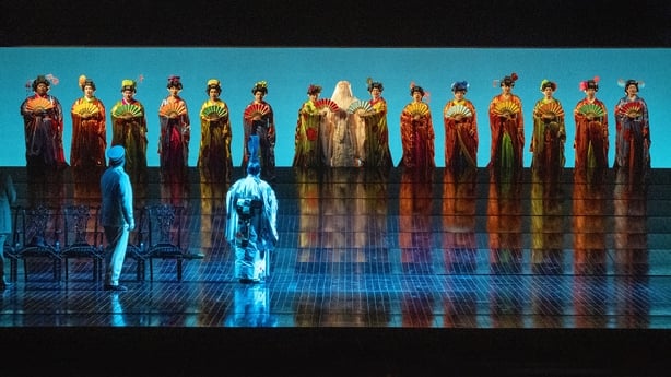 A scene from Act I of Puccini's "Madama Butterfly." Photo: Richard Termine / Met Opera