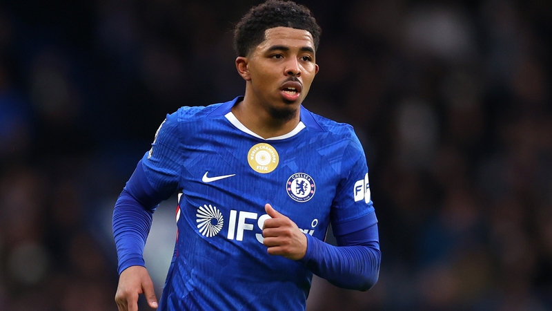 Wesley Fofana of Chelsea during the Premier League match between Chelsea and Burnley at Stamford Bridge on February 21, 2026 in London, United Kingdom.