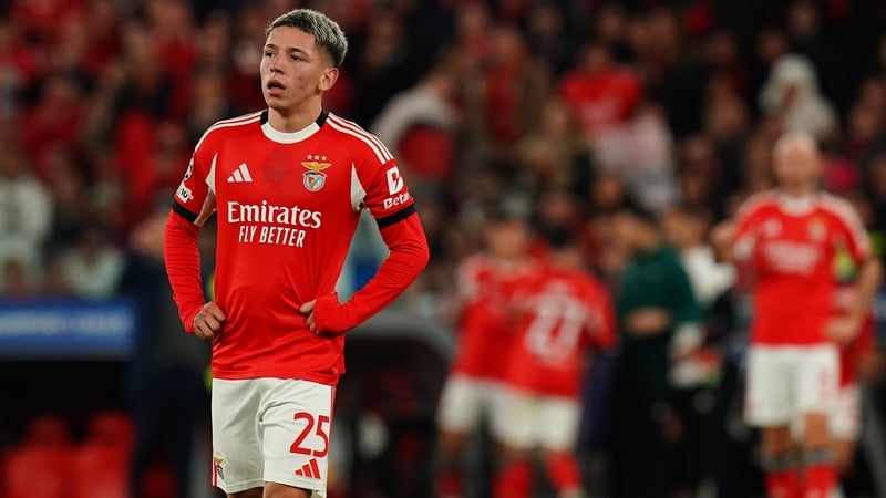 Gianluca Prestianni of Benfica