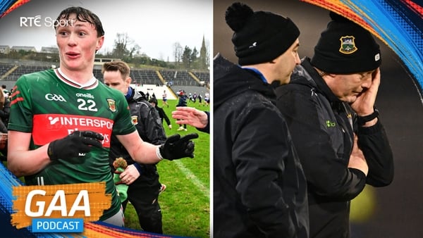 RTE GAA POD IMAGERY FEATURING TWO IMAGES ONE OF KOBE MCDONAL AND TIPP MANAGEMENT