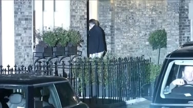 Mandelson returns home after being released on bail