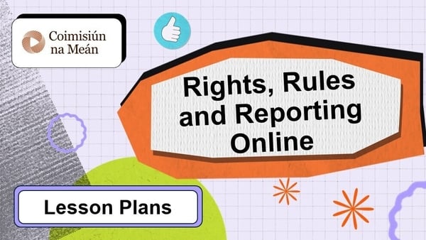 Coimisiun na Mean lesso plans cover