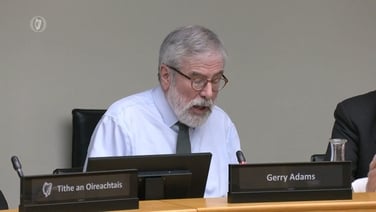 Adams tells committee UN charter was at heart of peace process