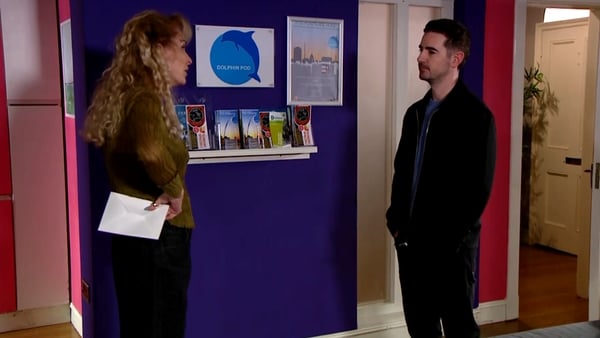 Fergal tells Lily he thinks she should stay