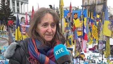 Dublin woman says it’s ’a privilege’ to be in Ukraine for war anniversary
