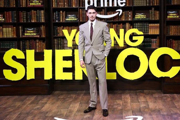 Hero Fiennes Tiffin at the World Premiere of Young Sherlock held at Queen Elizabeth Hall on 24 February, 2026 in London