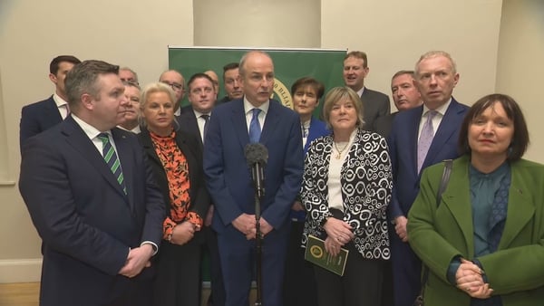 Taoiseach Micheál Martin at Fianna Fáil centenary