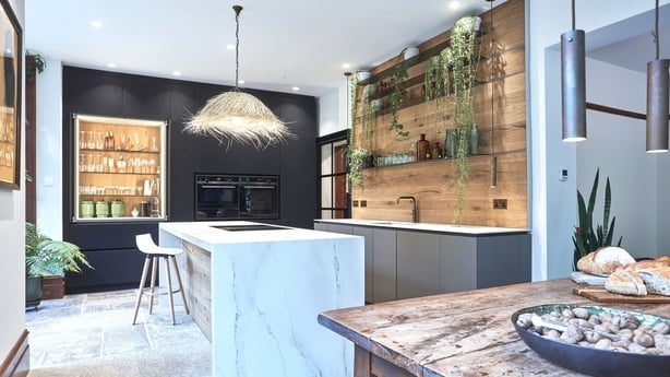 A kitchen with natural light 
