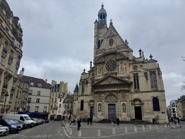 Eaglais Saint-Étienne-du-Mont Darragh Ó Caoimh