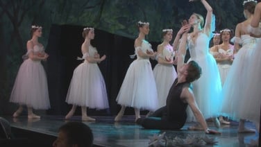 Ballet on the front line in Ukraine